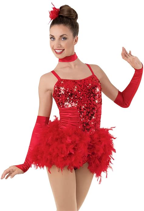 Children's Jazz Dance Latin Dance Costume Sequin Feather One piece ...