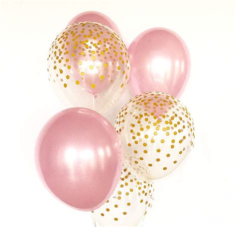 Baby Shower Bridal Shower Engagement Pink Heart Shaped Latex Balloon ...