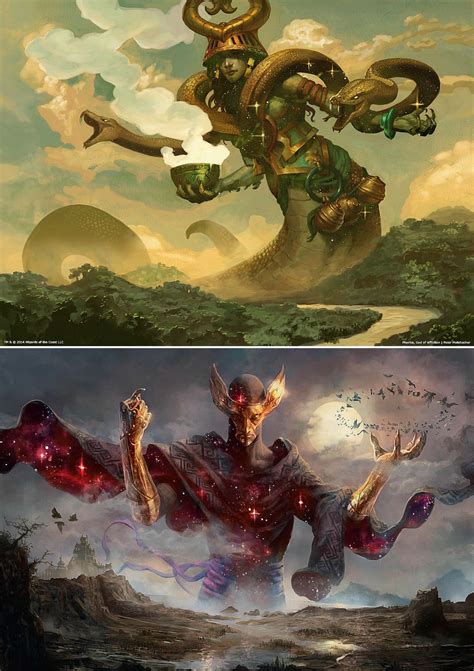 The Gods of Theros | Magic: the Gathering | Fantasy concept art ...