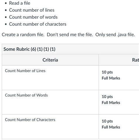 Solved - Read a file - Count number of lines - Count number | Chegg.com