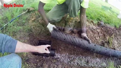 Installing a french drain in backyard - large and beautiful photos ...