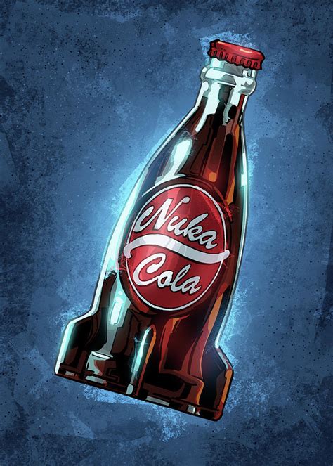 Fallout Nuka Cola Digital Art by Nikita Abakumov - Pixels