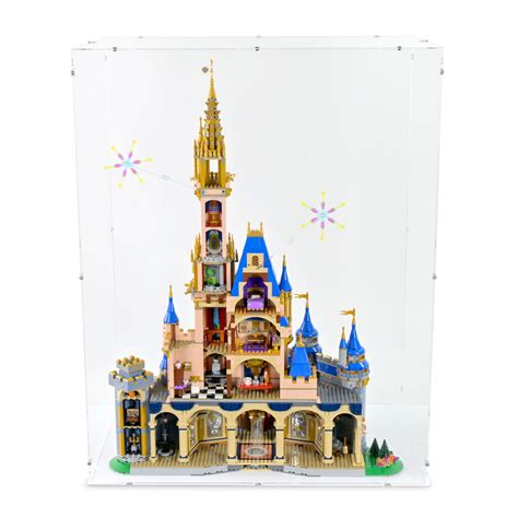 Acrylic Displays for your Lego Models-43222 Disney Castle Display