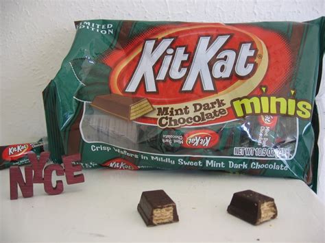 news you can eat: kit kat mint dark choc ltd edition