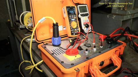 MIT420/2 Insulation Tester Review Blog 9 - Generator Rotor Winding ...