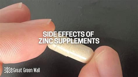 Side Effects of Zinc Supplements: What Are They? | Evidence and ...