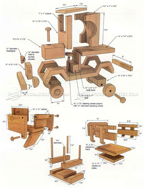 Traditional Wooden Toy Plans - Image to u