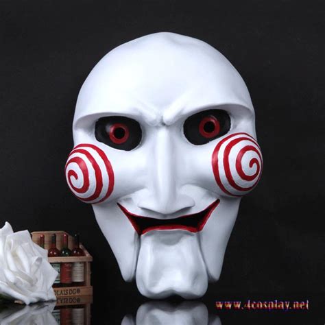 Movie Saw Cosplay Mask Billy Horror Mask for Halloween Party