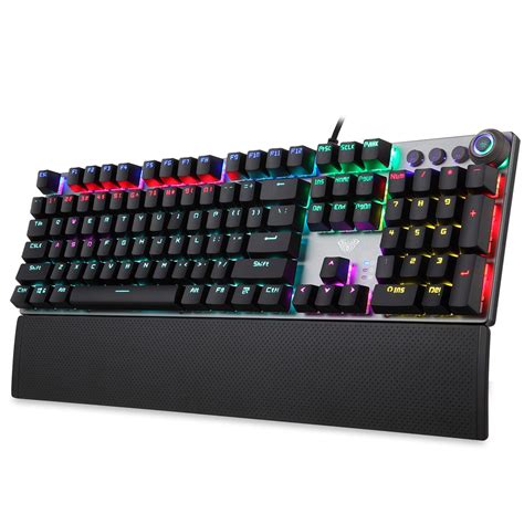 Buy AULA F2088 Mechanical Gaming Keyboard, with Magnetic Wrist Rest ...