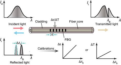 Principle of fiber Bragg grating measurement | Download Scientific Diagram