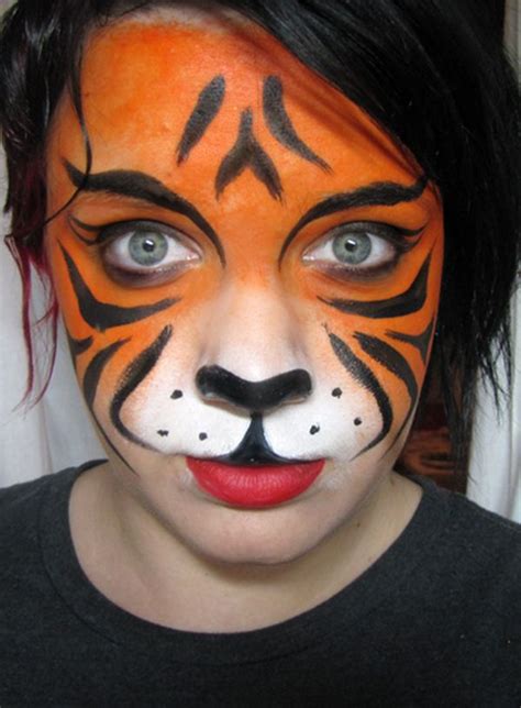 Face Paint Ideas Tiger Easy - Tiger Face Painting Easy Fun Makeup ...