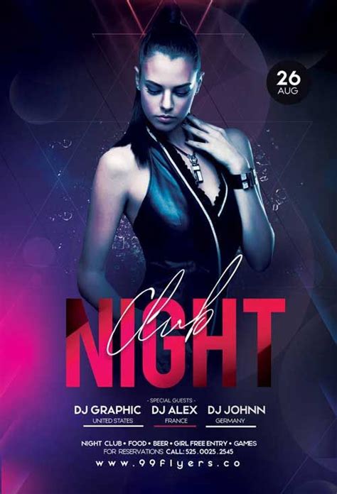 Free Night Club Flyer Template - https://freepsdflyer.com/free-night ...