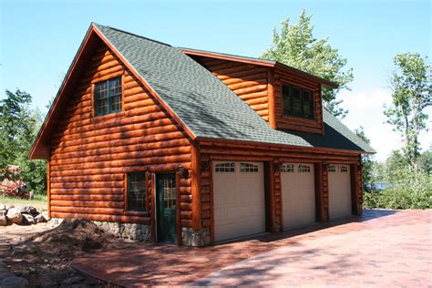 Wooden Craft & Design | Garage house plans, Garage loft, Log homes