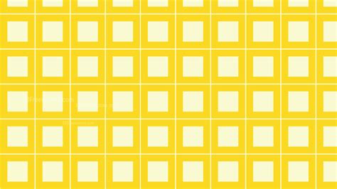 Yellow Square Background Pattern