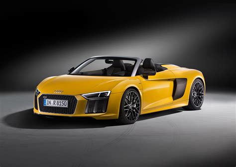 2017 Audi R8 Spyder Price Set From €179,000 in Germany - autoevolution