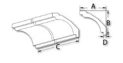 Fypon Polyurethane Crown Moulding from BuyMBS.com