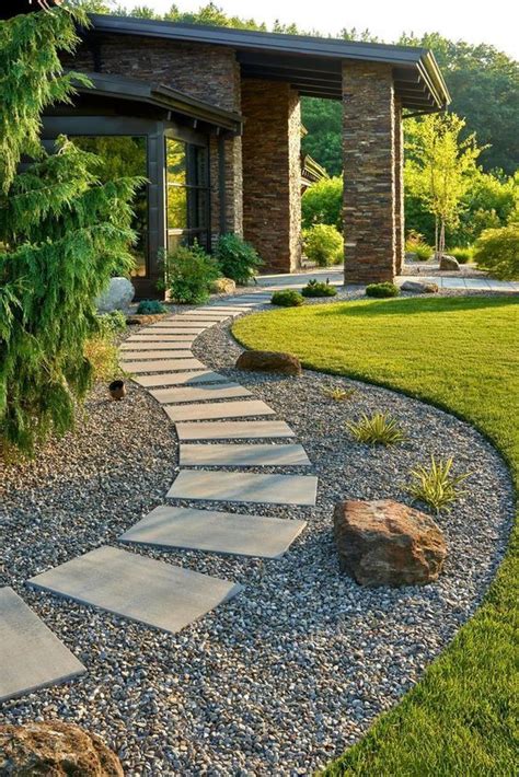 40 Gravel Pathway Ideas With Pros And Cons - DigsDigs