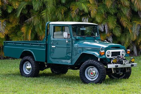 1978 Toyota Land Cruiser FJ45 Pickup Diesel 5-Speed for sale on BaT ...