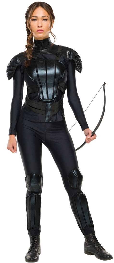 The Hunger Games: Mockingjay Part 1 Deluxe Womens Katniss Costume ...