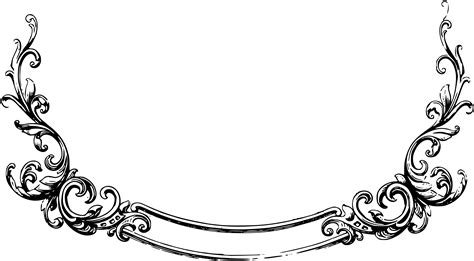 Victorian Scroll Vector at Vectorified.com | Collection of Victorian ...