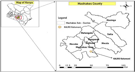 Study site in Machakos county, Kenya. | Download Scientific Diagram