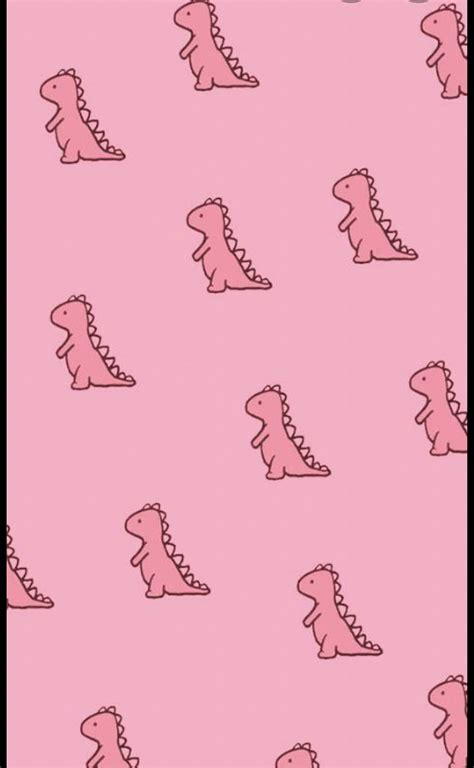 1920x1080px, 1080P free download | Pink dino, cute, lockscreen, HD ...