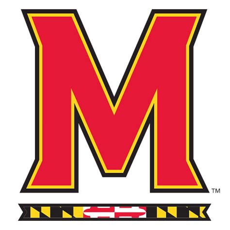 Maryland Terps M Logo transparent PNG - StickPNG