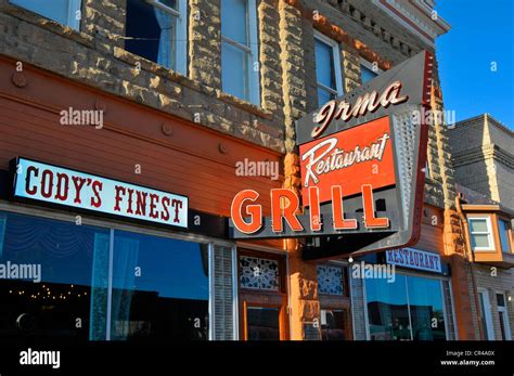 Irma Hotel Restaurant Cody Wyoming WY Buffalo Bill Wild West Historic ...