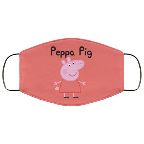 Peppa Pig face mask Reusable, Washable - Rockatee