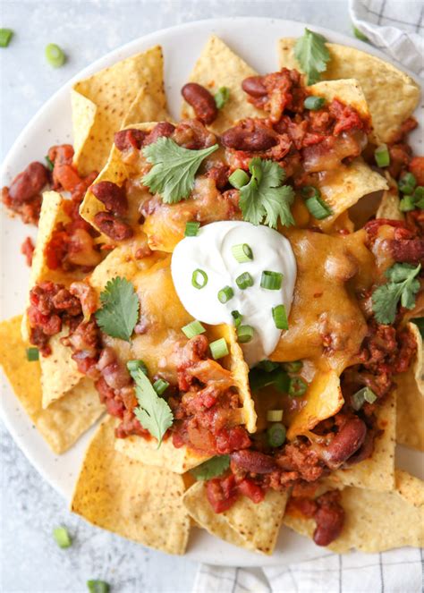 Chili Cheese Nachos - Completely Delicious