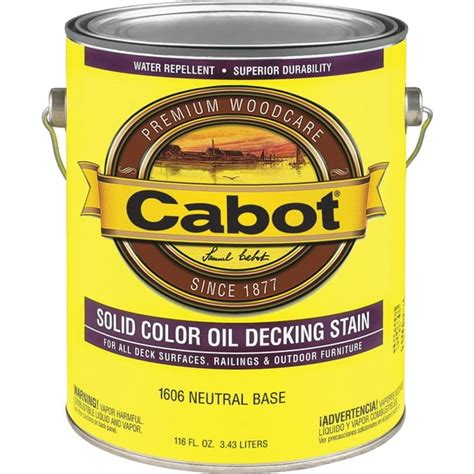 Cabot Solid Color Oil Deck Stain - Walmart.com - Walmart.com