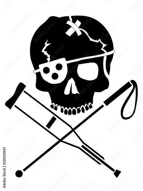 No Jackass Pirate Logo Tattoo Stock Illustration | Adobe Stock