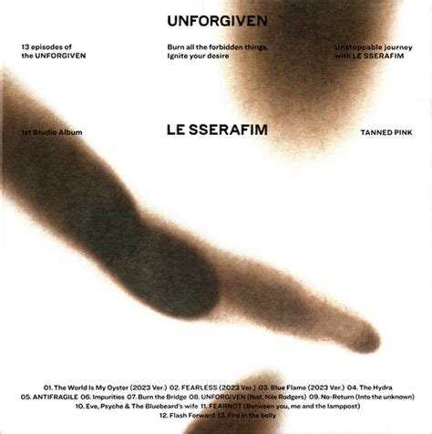 Le Sserafim – Unforgiven – CD (Tanned Pink, Album), 2023 [r27047313 ...