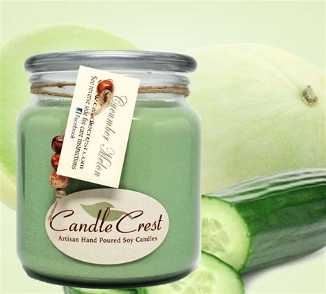 Cucumber Melon Soy Candles | Candle Crest Soy Candles Inc