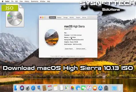 Download macOS High Sierra ISO | The Fastest for Your Mac