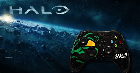 Custom Xbox Halo Controller : r/customcontrollers