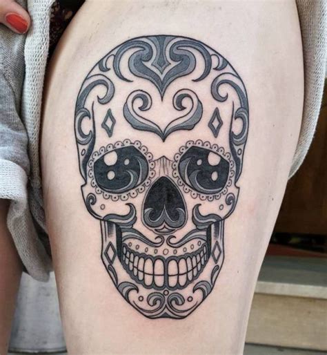 Tatuajes de Calavera de Azúcar - Simbolismo, Significado y Mejores ...