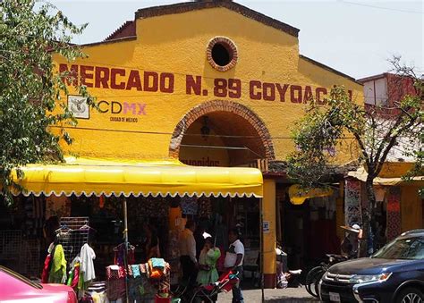 You'll find art at Mercado Coyoacán, but the main attraction is food