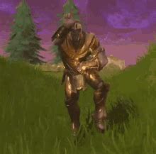 Take The L Loser Fortnite Dance Thanos Forest GIF | GIFDB.com