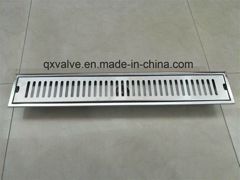 Stainless Steel Shower Drain with Ss Drain Channel - China Big Floor ...