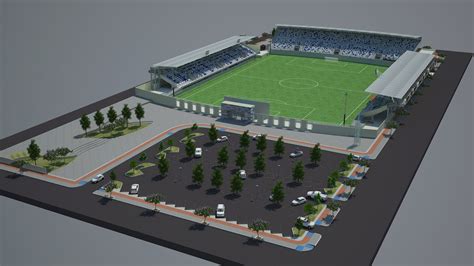 3D stadium model - TurboSquid 1544199