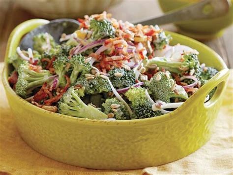 Lightened-Up Creamy Broccoli Salad Recipe | Food Network Kitchen | Food ...