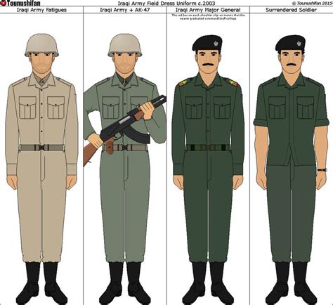 Iraqi Army Uniforms c.2003 by Grand-Lobster-King on DeviantArt