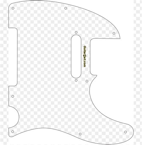 Fender Telecaster Pickguard 2D CAD Files Dxf Dwg Svg 1:1, 42% OFF