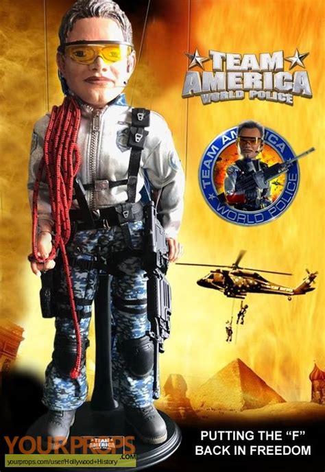 Team America: World Police Chris Roth Puppet Double original movie prop