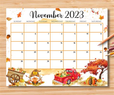 November 2023 Calendar Calendar - Get Calendar 2023 Update