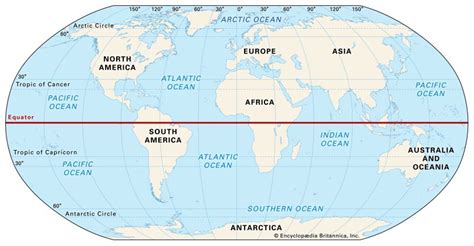 Earth Globe Equator