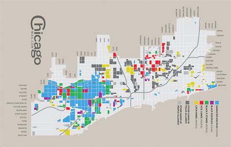 Gang Activity In Chicago Map - Map