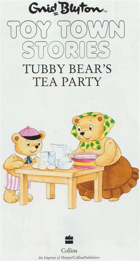 Tubby Bear's Tea Party (Toyland Stories) | Noddy Wiki | Fandom