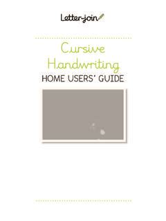 Cursive Handwriting - Letter-join / cursive-handwriting-letter-join.pdf ...